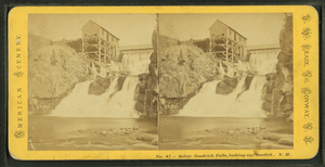 Below Good Rich Falls, looking up, Bartlett, N.H, by Pease, N. W. (Nathan W.), 1836-1918
