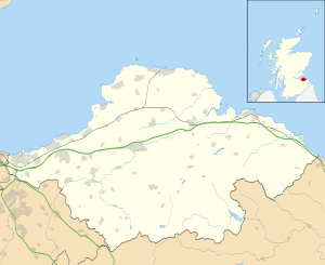 Dunbar Castle is located in East Lothian