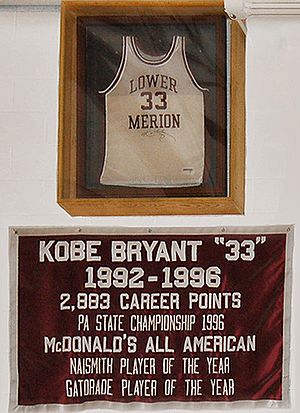 Kobe Bryant retired HS2