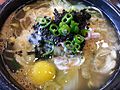 Kongnamulgukbap (haejangguk) (soybean sprout hangover soup)