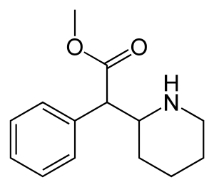 Methylphenidate-2D-skeletal