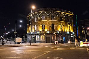 Royal Vauxhall Tavern at night