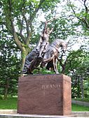 The Wladyslaw Jagiello monument in NYC 8