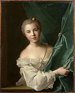 Éléonore Louise Le Gendre de Berville (1740-1761) marquise du Hallay-Coëtquen (A)