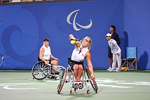2008 Summer Paralympics Wheelchair tennis - women