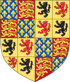 Arms of Philippa of Hainault (1340-1369)