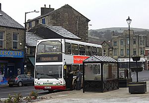 Bacup's bus station