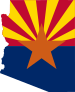Flag map of Arizona.svg