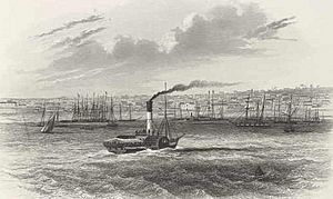 Geelong harbour 1857