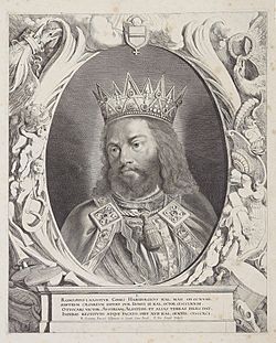 Habsburger-Portraits (van Sompel nach Sutman) c1640 Rudolf I
