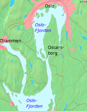 Karte Oscarsborg