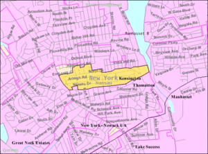 Kensington-ny-map