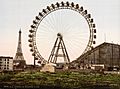 La grande roue, Paris, France, ca. 1890-1900