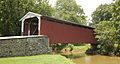 Leaman's Place Covered Bridge Side View 3000px