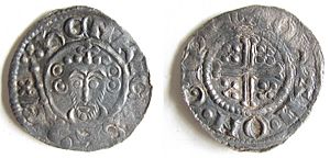 Medieval coin , penny of John (FindID 626945)