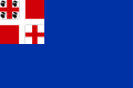 Merchant Flag and War Ensign of the Kingdom of Sardinia (1814-1816)