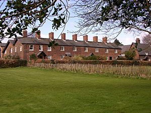 Mill Works Houses in Styal - geograph.org.uk - 734134