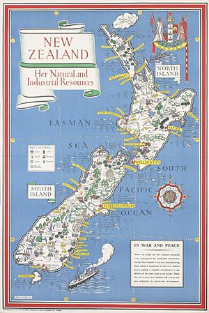 New Zealand - Her Natural and Industrial Resources Art.IWMPST16816