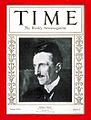 Nikola Tesla on Time Magazine 1931