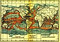 Ocean currents 1911