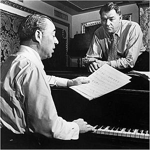 Rodgers and Hammerstein at piano-original