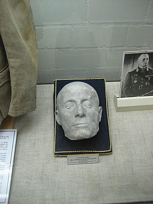 Rommel death mask
