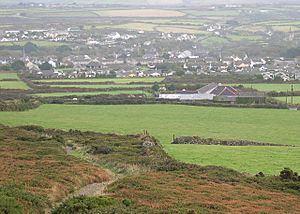 St Agnes from St Agnes Beacon - geograph.org.uk - 68811