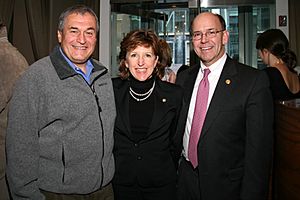 Tony Podesta, Senator Kay and Chip Hagan