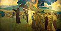 Vision of Saint Francis by Arthur Frank Mathews, 1911
