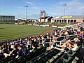Community America Ballpark view from right sideline stands