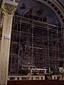 Corpus Christi RC church scaffolding