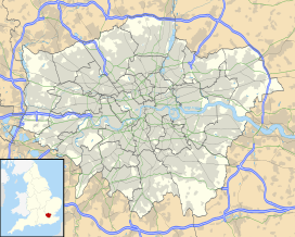 Map showing the location of Joyden's Wood