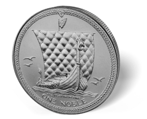 Isle of Man Noble coin reverse.png
