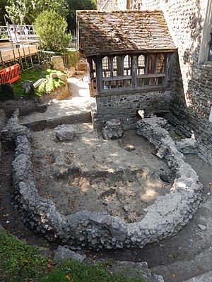Lyminge church excavation 2019 (Saxon church 07)