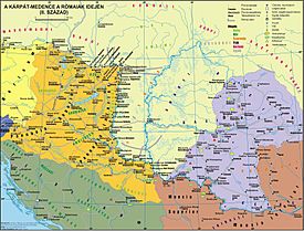 Pannonia térkép 2. század
