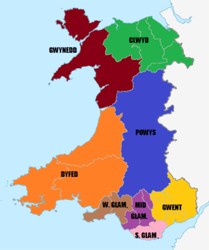 Preserved counties Wales