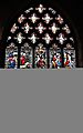 The Benedictus window in St Oswald's Church, Ashbourne