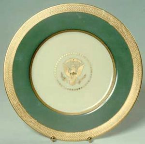Truman White House china