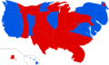 United States presidential election, 2016 Cartogram