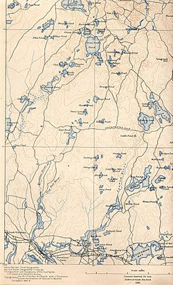 Agawan River (Massachusetts) map