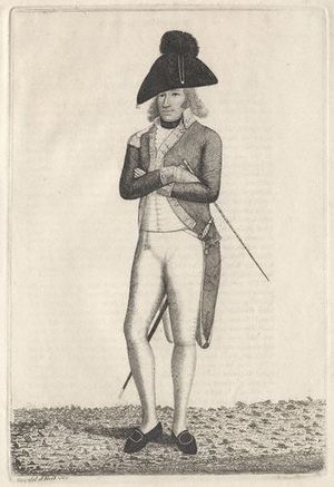 Charles Lennox, 4th Duke of Richmond, engraving after John Kay, 1789