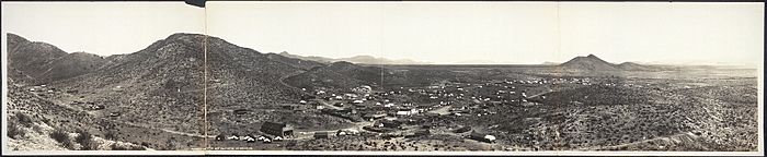 Courtlan Arizona Panorama 1909