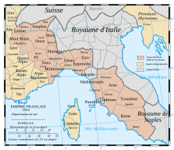 Location of Rome