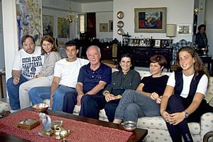 Flickr - Government Press Office (GPO) - PM YITZHAK RABIN and his family at his apartment