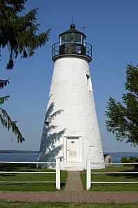 Concord Point Lighthouse, the iconic representation of HdG. Sits at the mouth of the Susquehanna River in Havre de Grace
