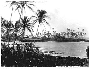 Kamoa Point, Kona Circa 1890
