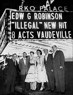 Kitty Wells Johnnie and Ruby Wright Jack Anglin Roy Acuff RKO Palace New York 1955