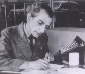 Lanczos Kornel photo in 1947.jpg
