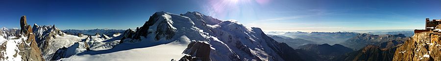 Mt Blanc full Panorama