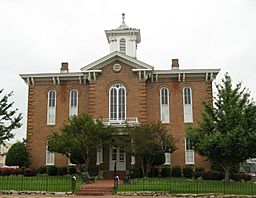 Old Randolph County Courthouse in downtown Pocahontas